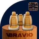 Funda para Asiento de Auto Universal Nubex en Cuero Legítimo +REGALO: Juego Completo de Alfombras