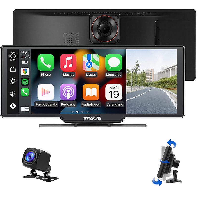 [Llevá 2 Pagá 1] Multimedia Automotriz Universal Smart con Android y Pantalla Touch