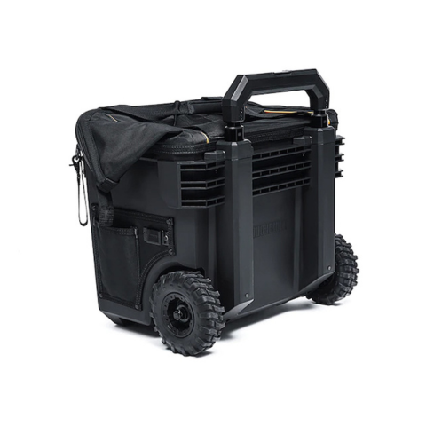 [Llevá 2 Pagá 1] Bolsa de Herramientas en Tela Oxford con Revestimiento ABS con Varios Bolsillos y Rueditas +REGALO: Kit de Herramientas