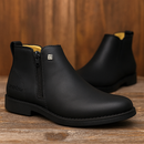 Kit Bota Zavu Casual Ortopédica de Hombre en Cuero Legítimo +3 REGALOS: Cinturón, Gorra y Billetera