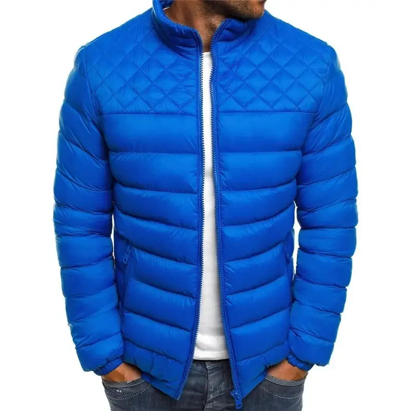 Campera ComfortFit Hombre – Algodón Térmico con Cuello Alto