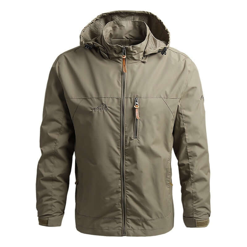 Campera Cortavientos militar impermeable