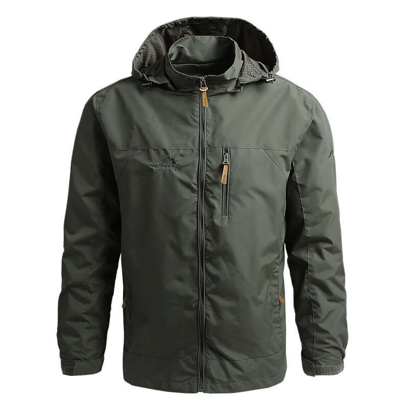 Campera Cortavientos militar impermeable